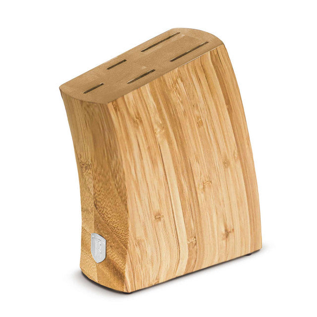 Set De 6 Cuchillos Con Soporte De Bambú.