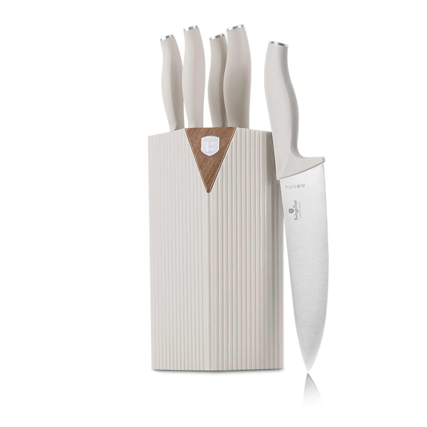 Set De 6 Cuchillos Con Soporte