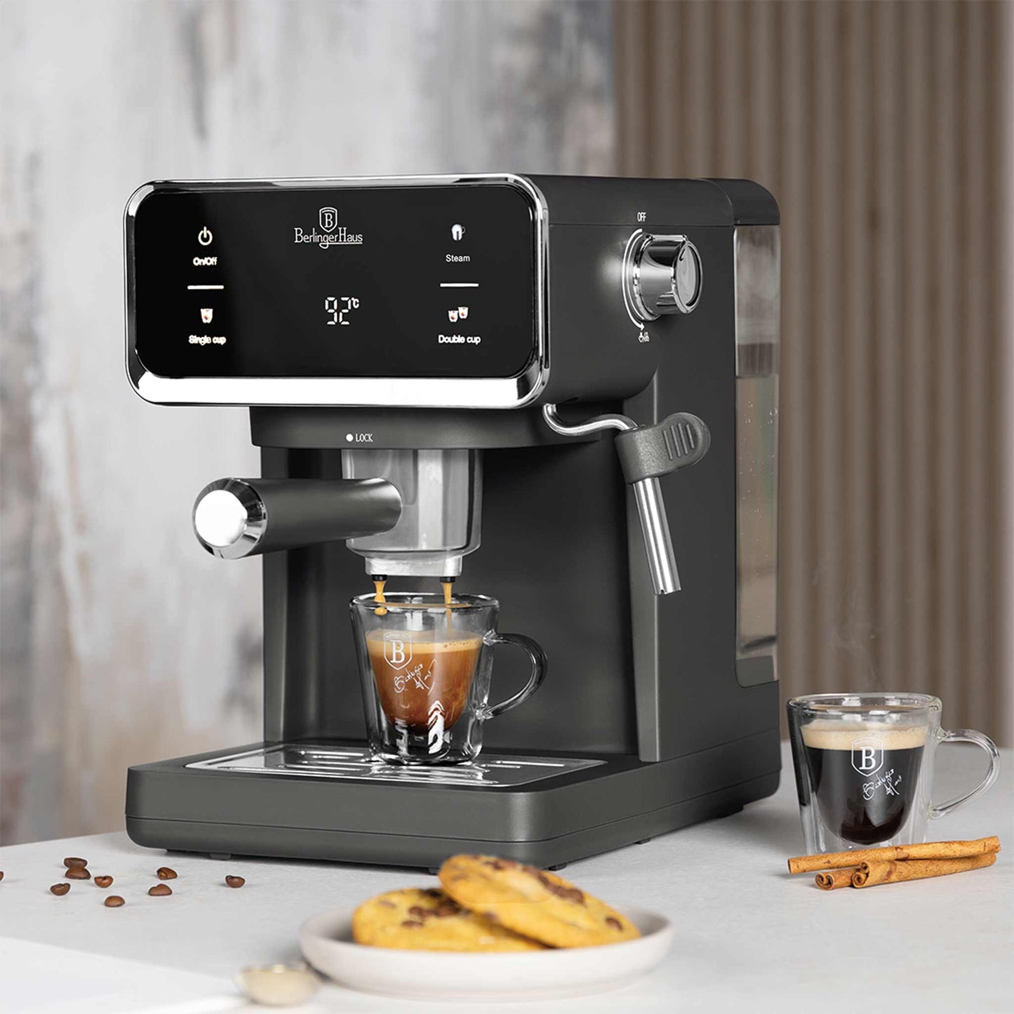 Cafetera Espresso Digital 3 En 1