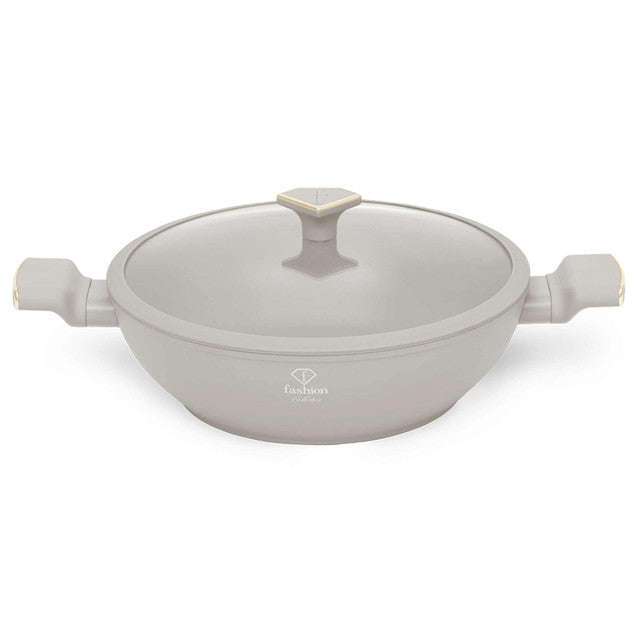 Wok Con Tapa De 30 Cm