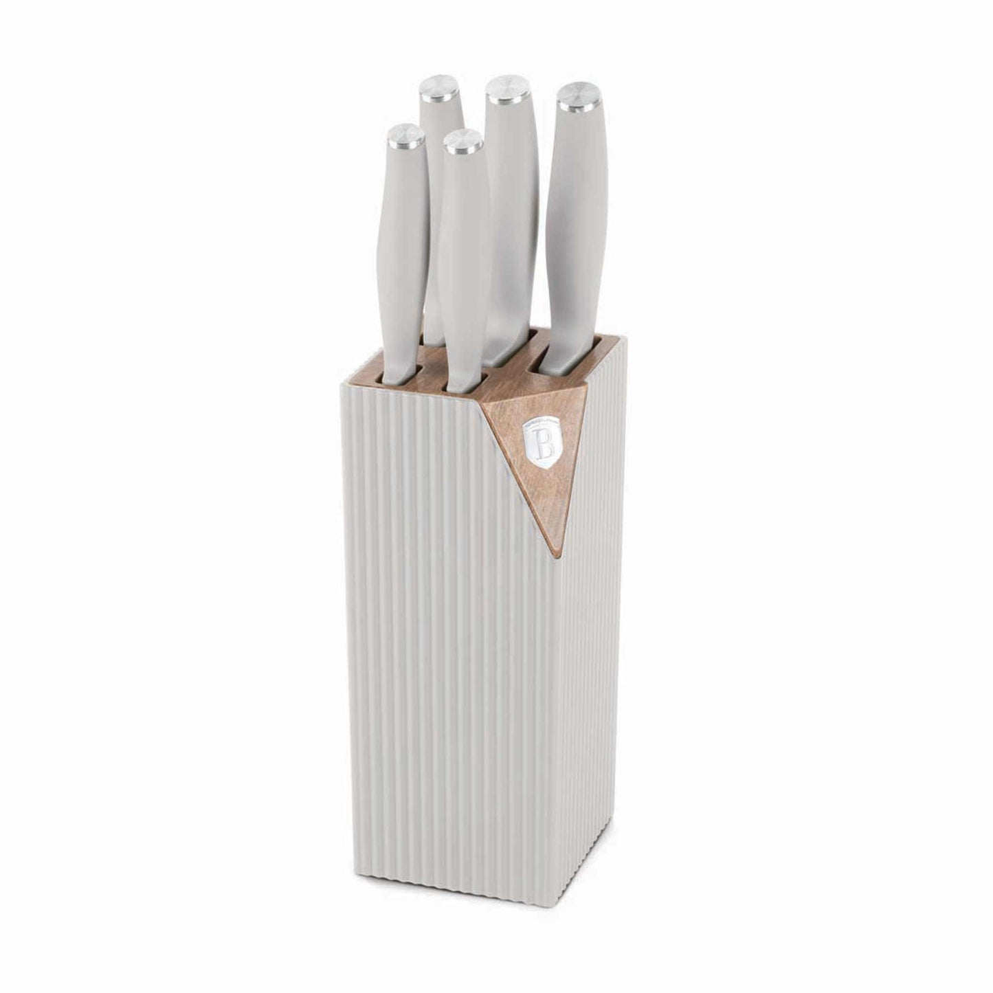 Set De 6 Cuchillos Con Soporte