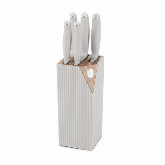 Set De 6 Cuchillos Con Soporte