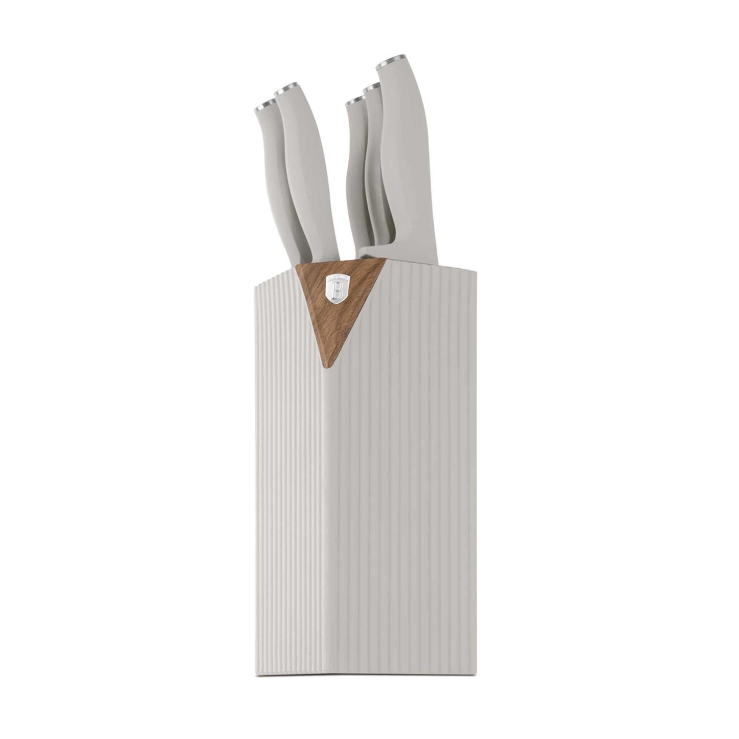 Set De 6 Cuchillos Con Soporte