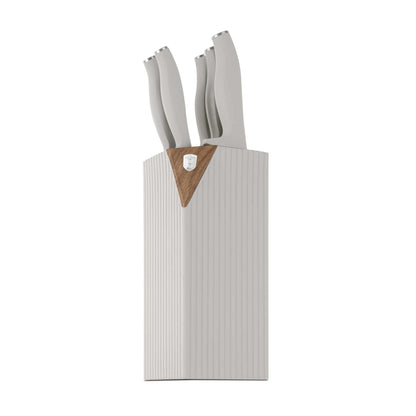 Set De 6 Cuchillos Con Soporte