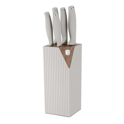Set De 6 Cuchillos Con Soporte