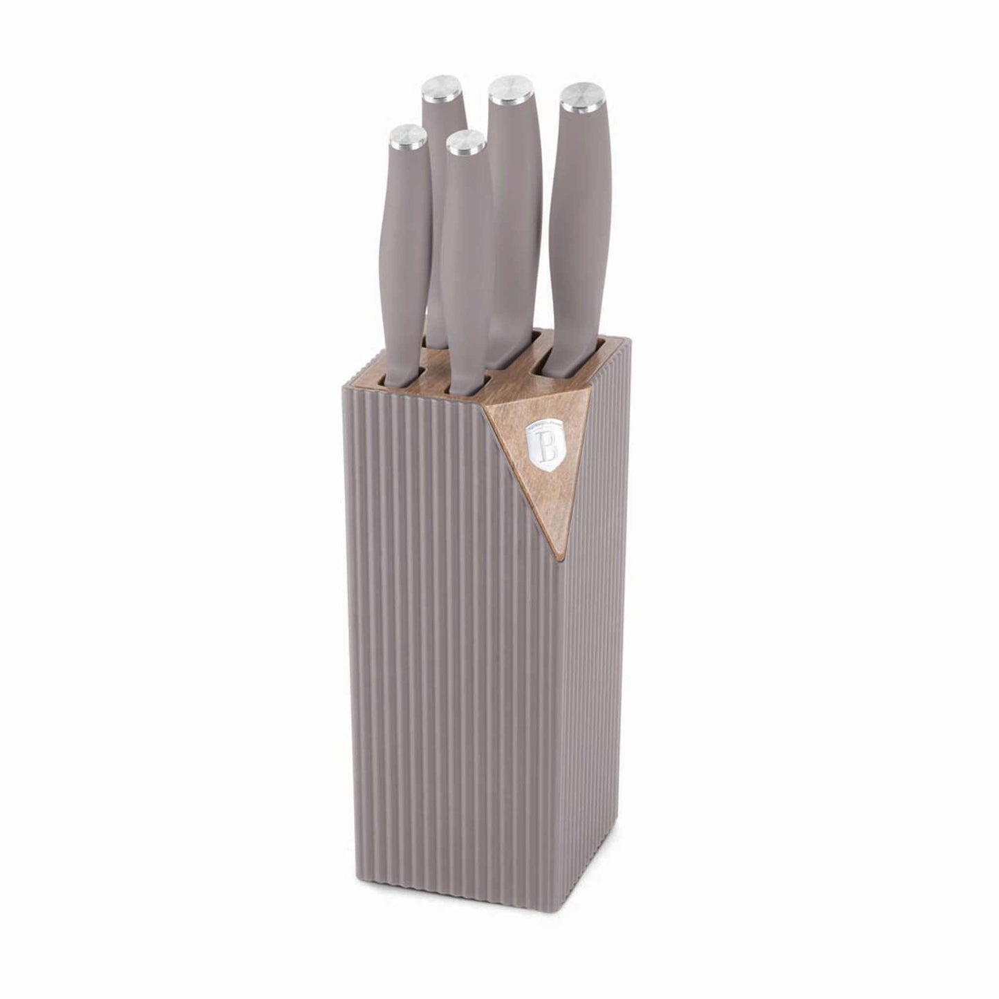 Set De 6 Cuchillos Con Soporte