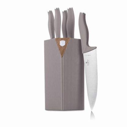 Set De 6 Cuchillos Con Soporte