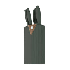Set De 6 Cuchillos Con Soporte
