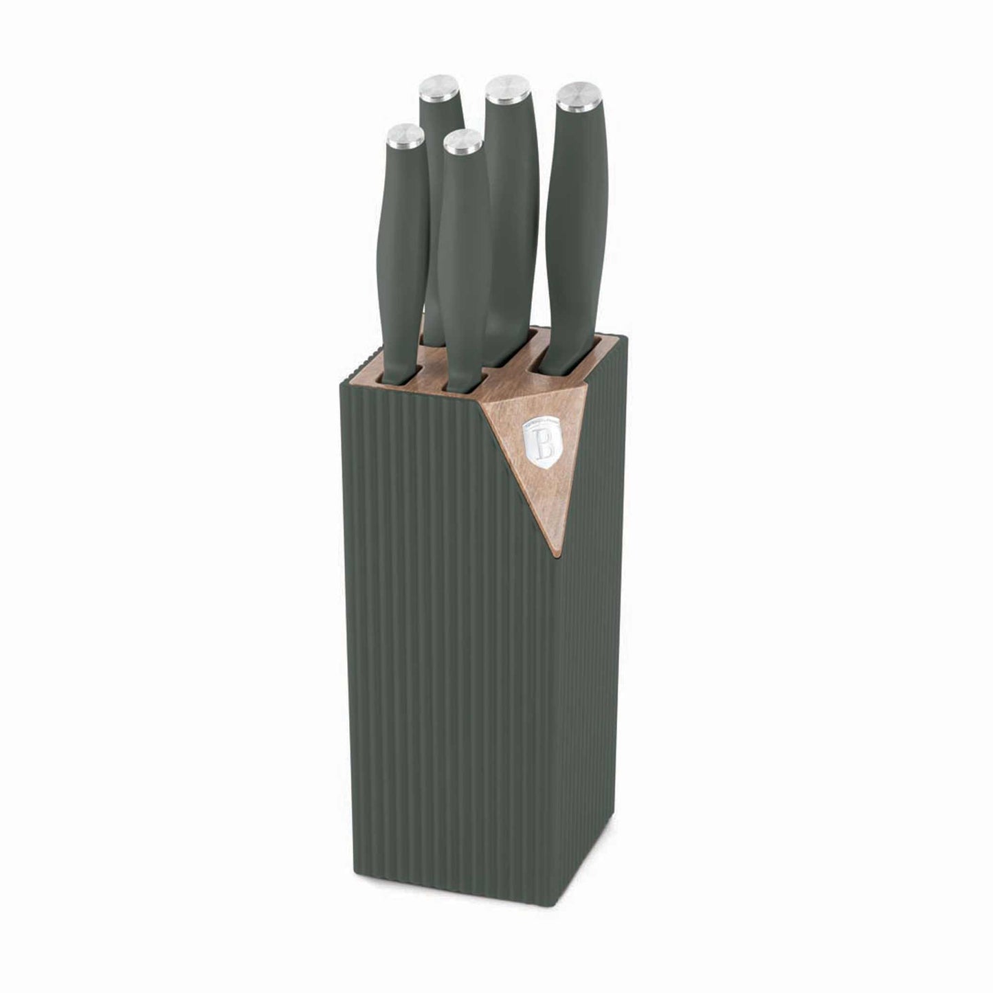Set De 6 Cuchillos Con Soporte