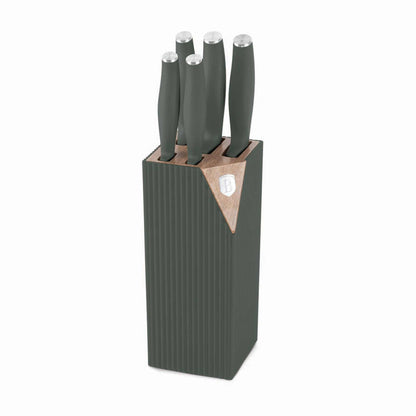 Set De 6 Cuchillos Con Soporte