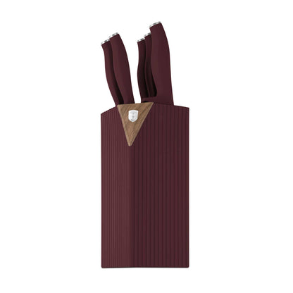 Set De 6 Cuchillos Con Soporte