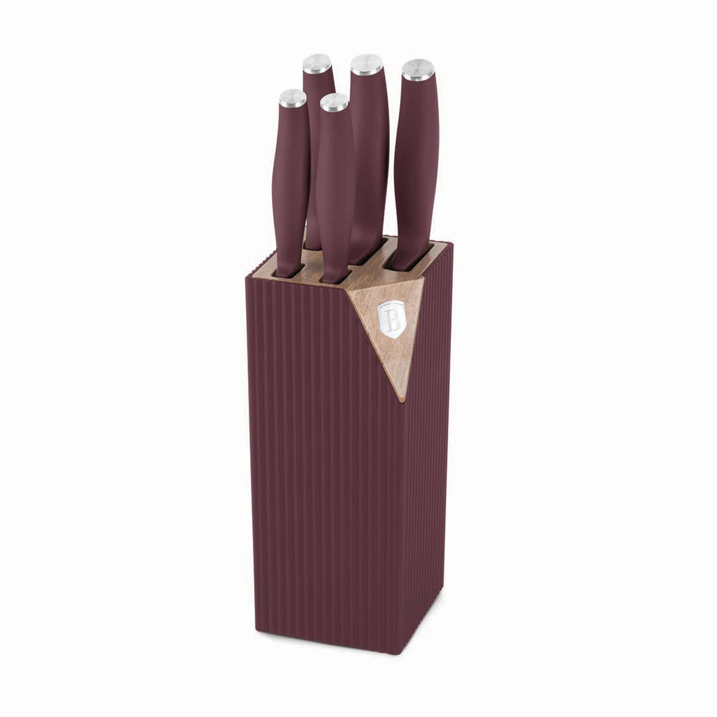 Set De 6 Cuchillos Con Soporte