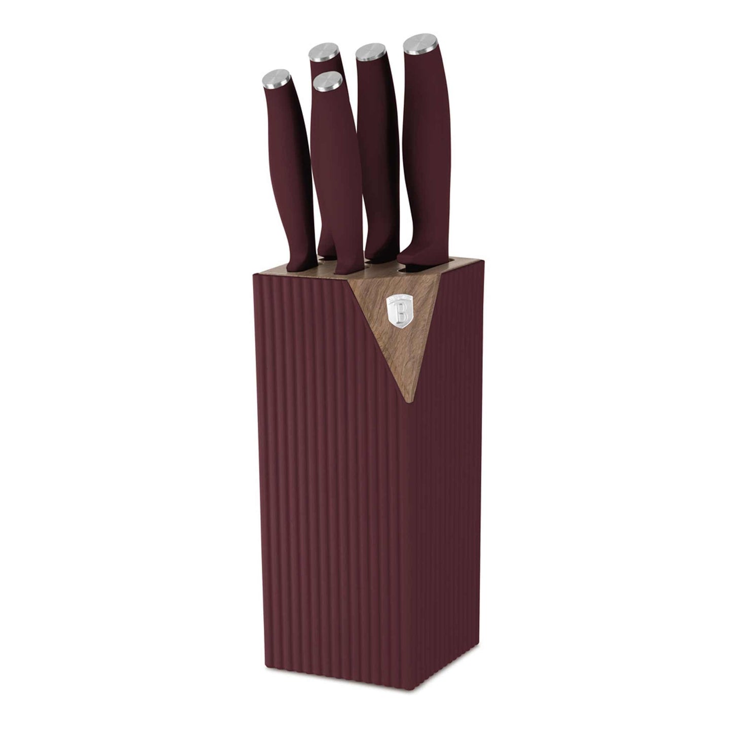 Set De 6 Cuchillos Con Soporte