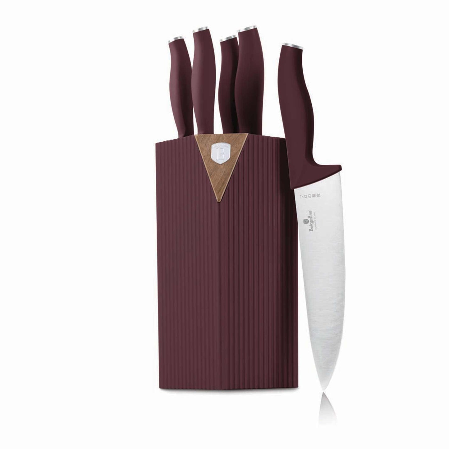 Set De 6 Cuchillos Con Soporte