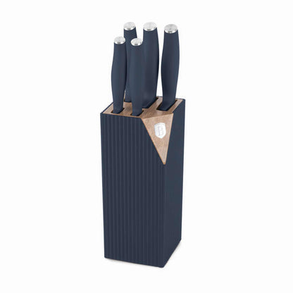 Set De 6 Cuchillos Con Soporte