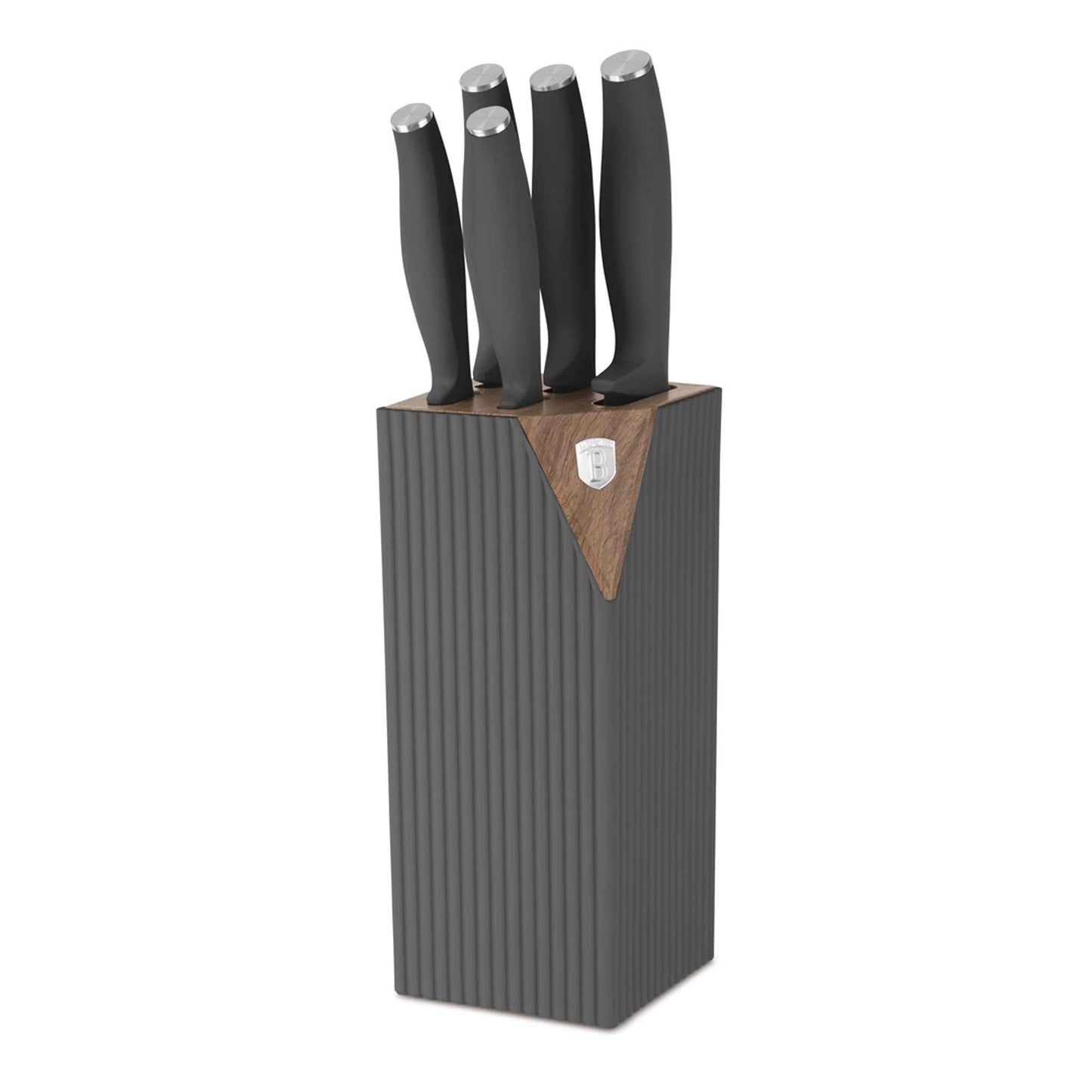 Set De 6 Cuchillos Con Soporte
