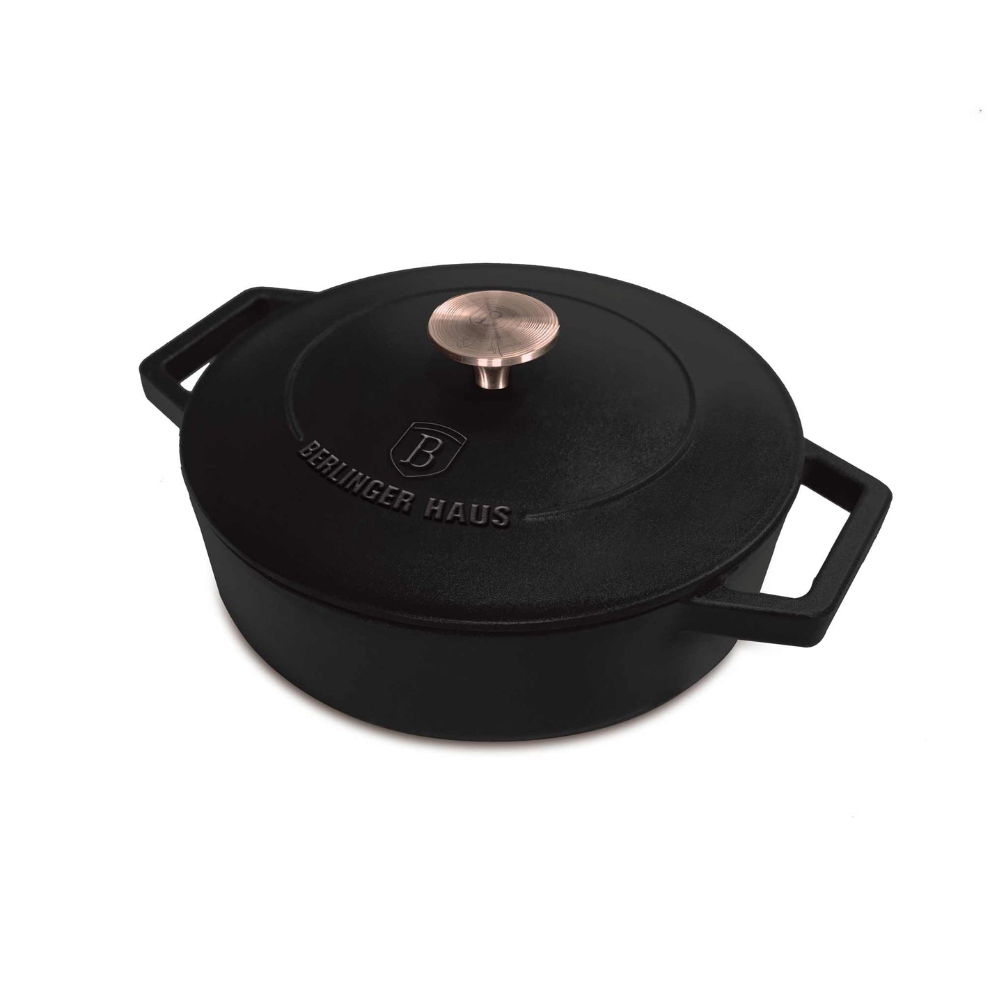 Olla Poco Profunda De Hierro Fundido De 26 Cm