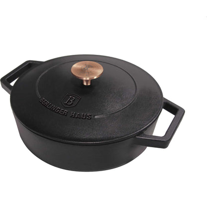 Olla Poco Profunda De Hierro Fundido De 26 Cm