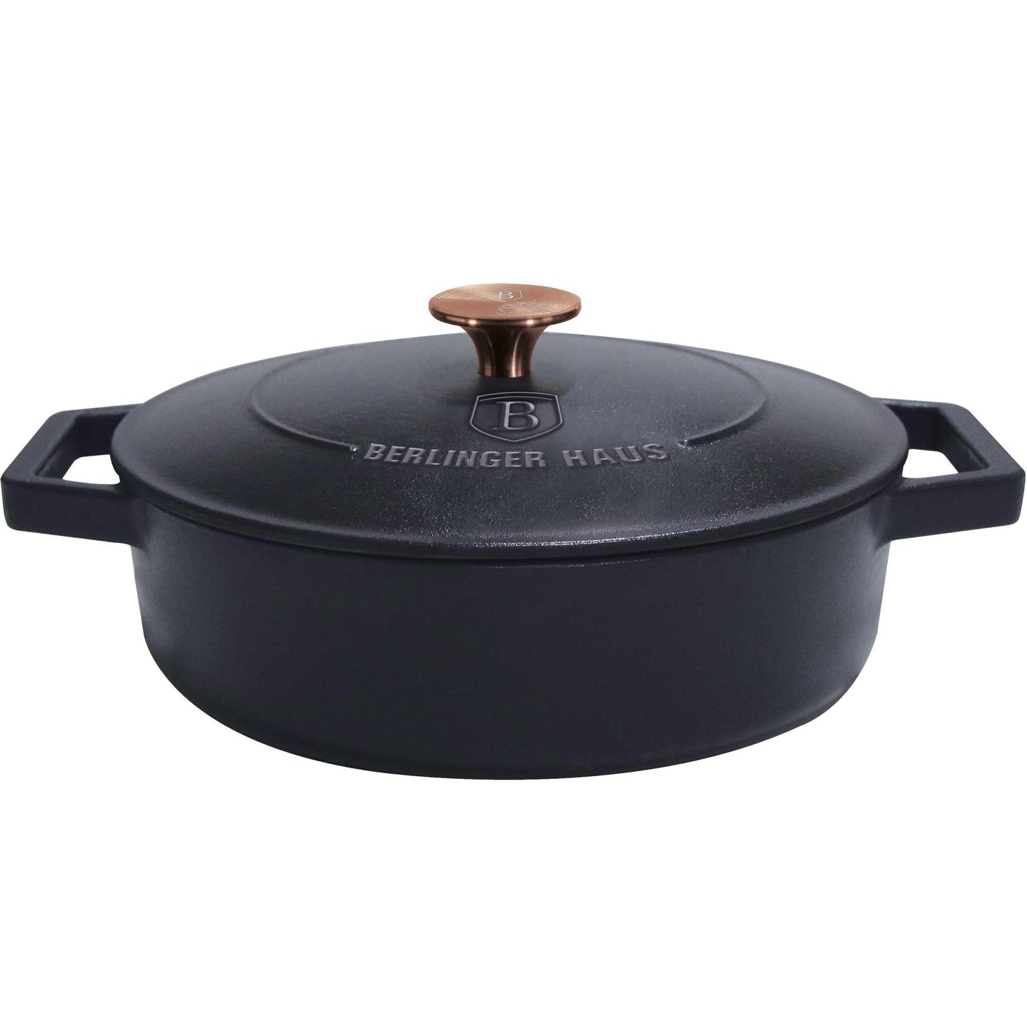Olla Poco Profunda De Hierro Fundido De 26 Cm