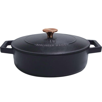 Olla Poco Profunda De Hierro Fundido De 26 Cm