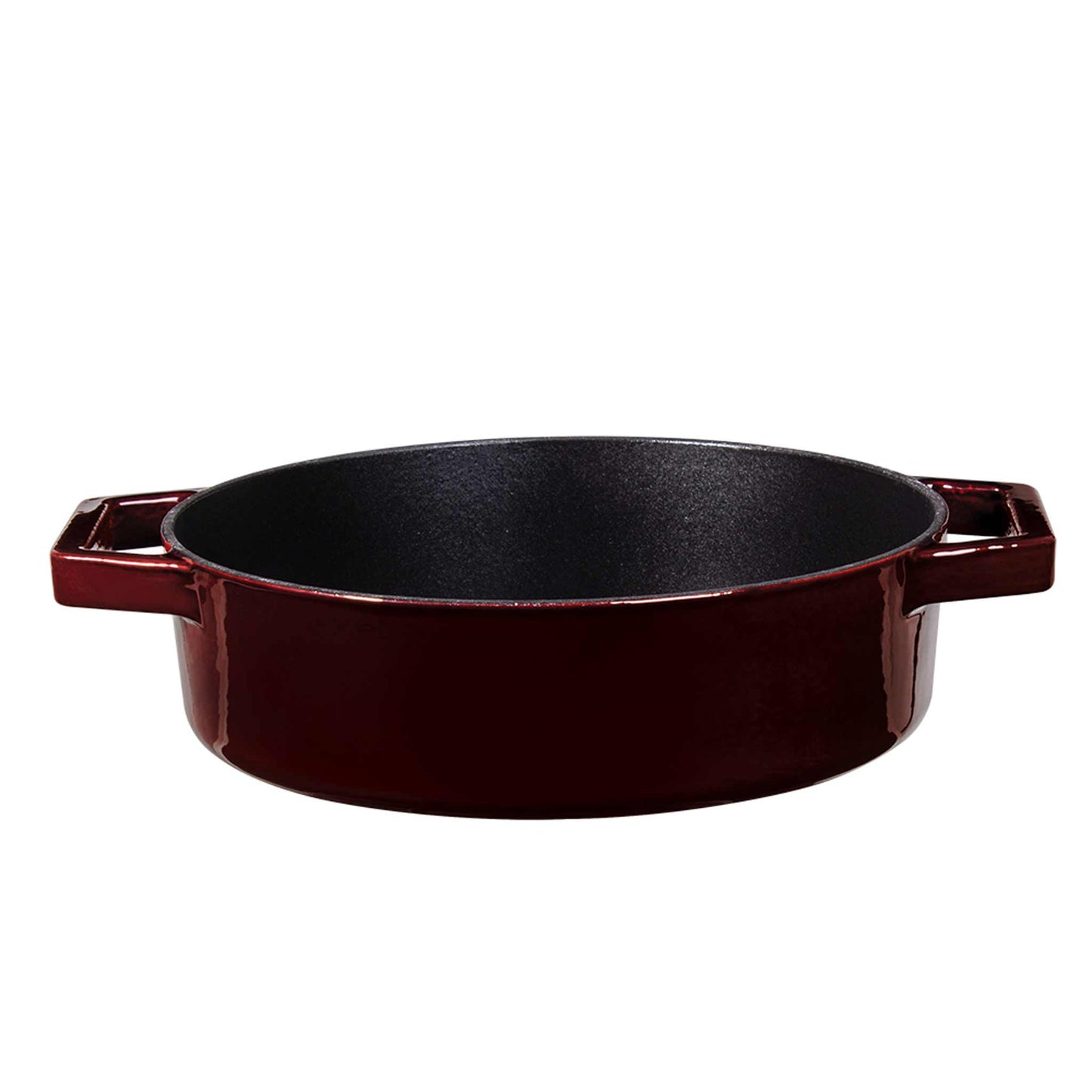 Olla Poco Profunda De Hierro Fundido De 26 Cm