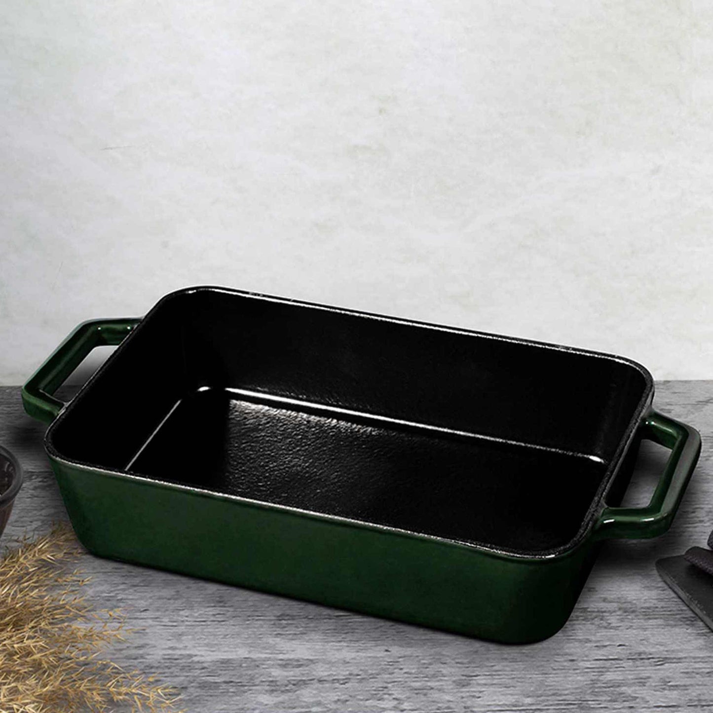 Asador De Hierro Fundido De 30 Cm