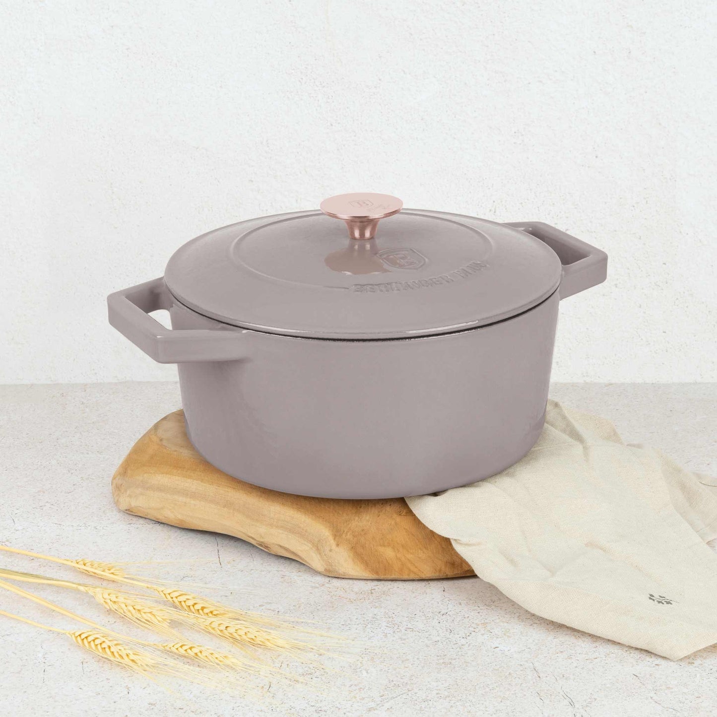 Cazuela De Hierro Fundido De 24 Cm