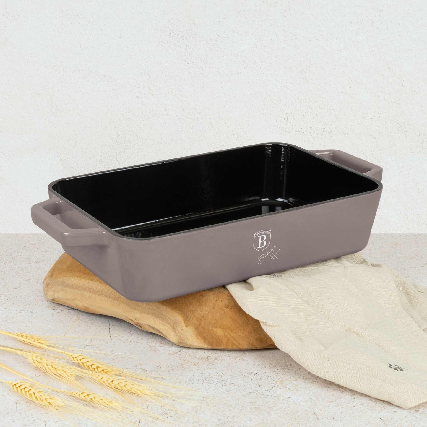 Asador De Hierro Fundido De 30 Cm