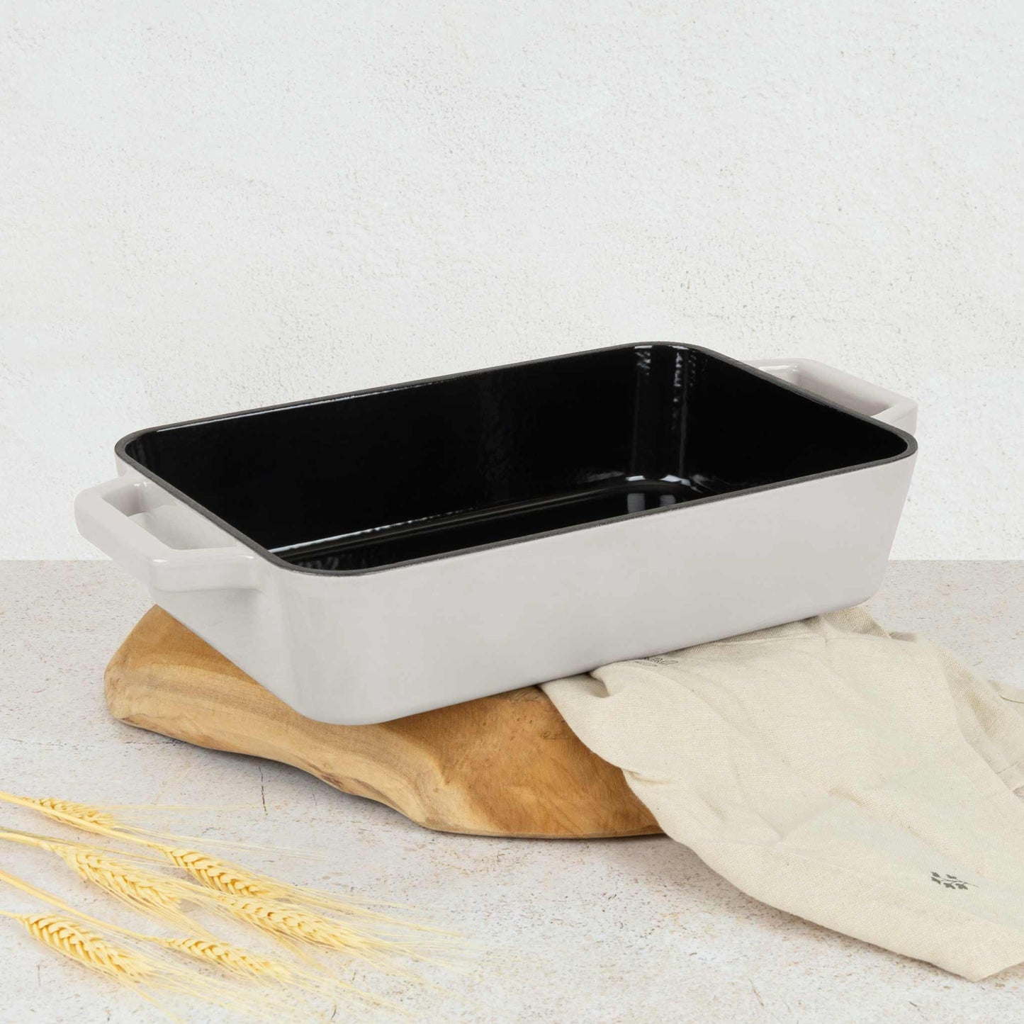 Asador De Hierro Fundido De 30 Cm