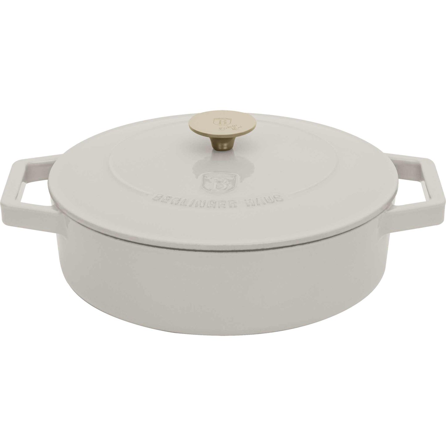 Olla Poco Profunda De Hierro Fundido De 26 Cm