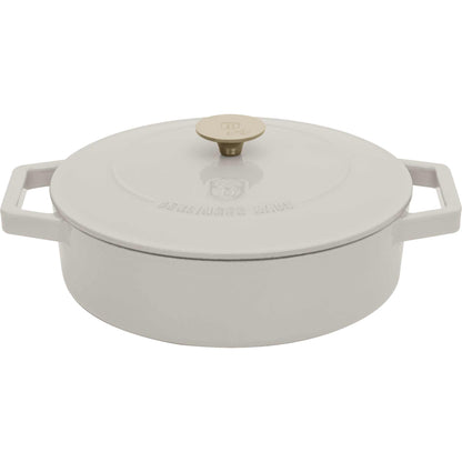 Olla Poco Profunda De Hierro Fundido De 26 Cm