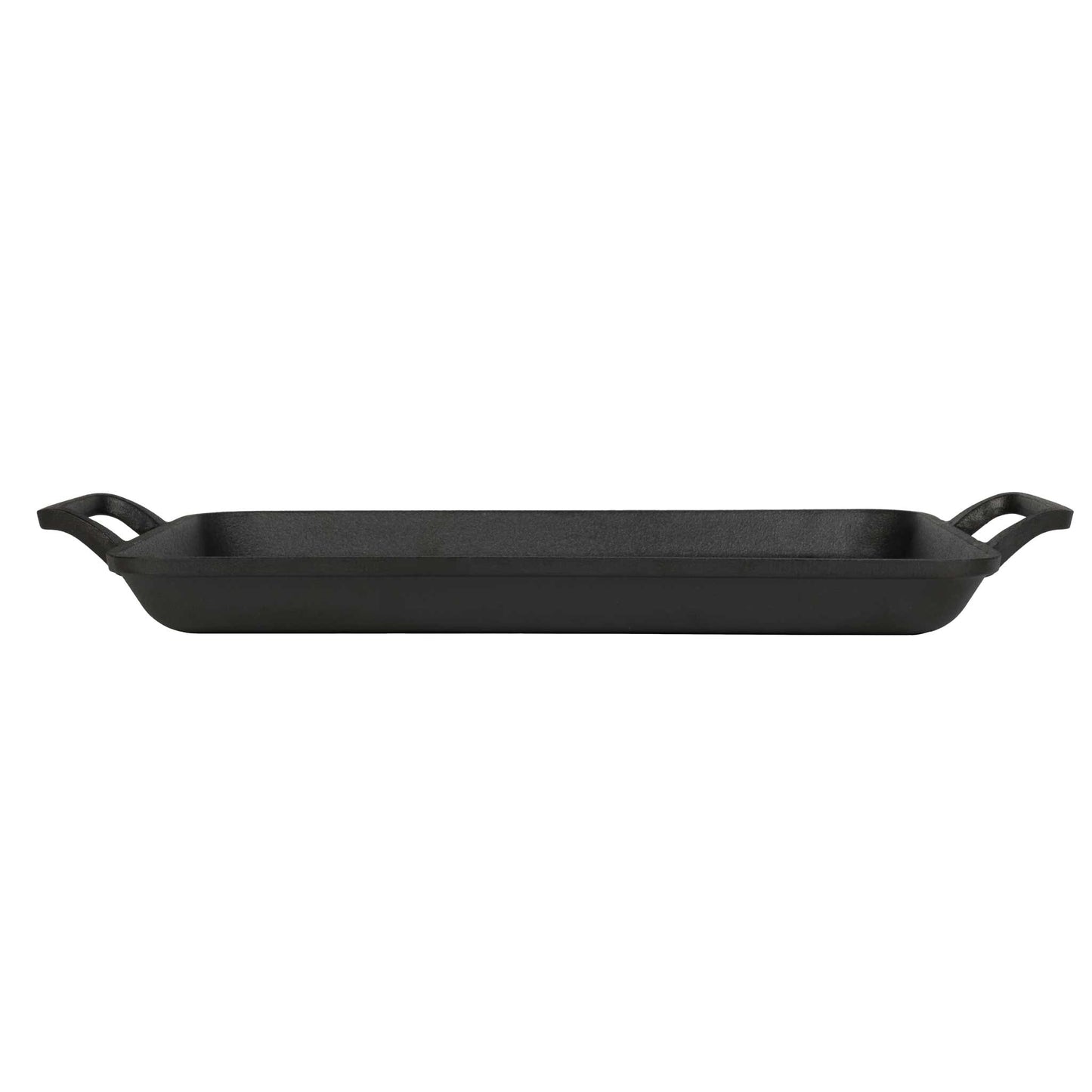 Plancha Rectangular Para Parrilla De Hierro Fundido De 33 Cm