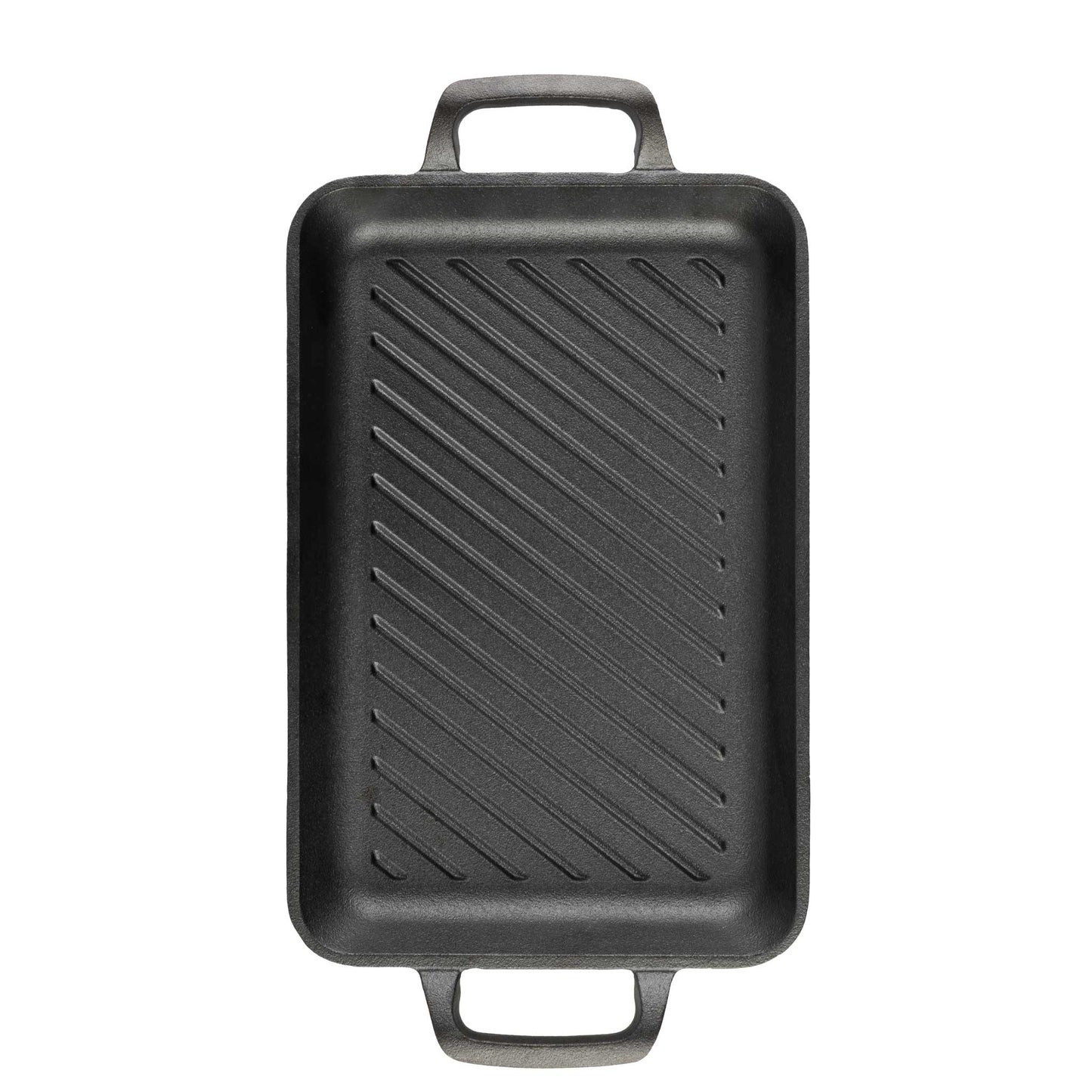 Plancha Rectangular Para Parrilla De Hierro Fundido De 33 Cm