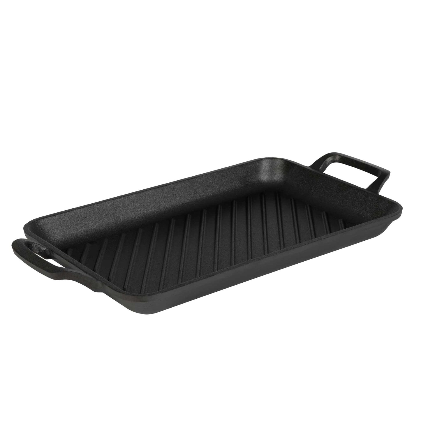Plancha Rectangular Para Parrilla De Hierro Fundido De 33 Cm