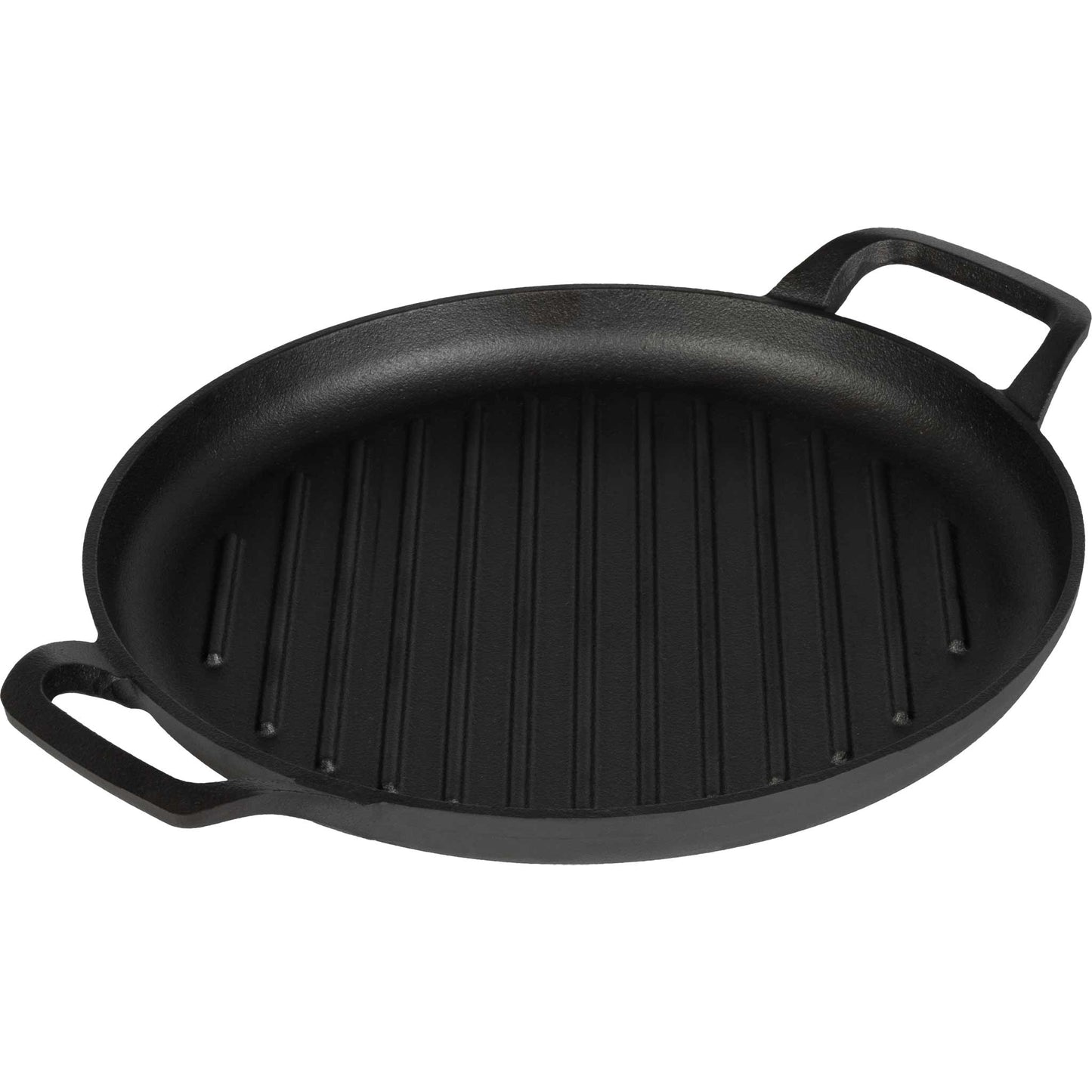 Plancha Redonda Para Parrilla De Hierro Fundido De 33 Cm