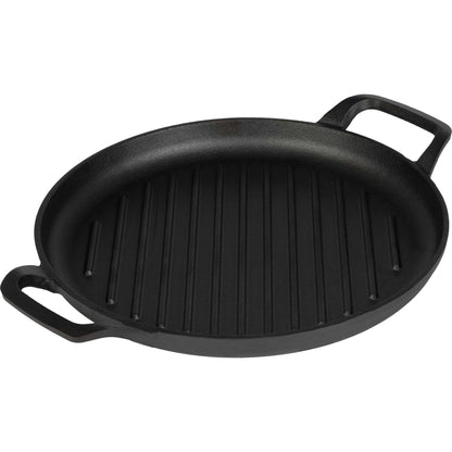 Plancha Redonda Para Parrilla De Hierro Fundido De 33 Cm