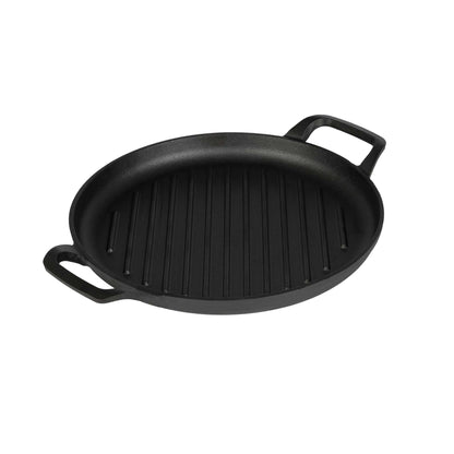 Plancha Redonda Para Parrilla De Hierro Fundido De 33 Cm