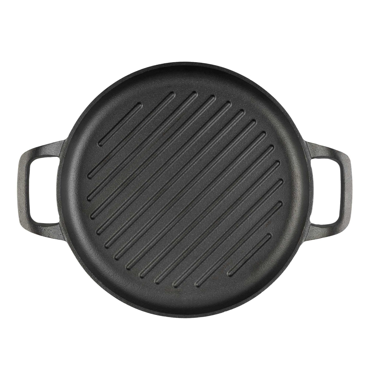 Plancha Redonda Para Parrilla De Hierro Fundido De 33 Cm