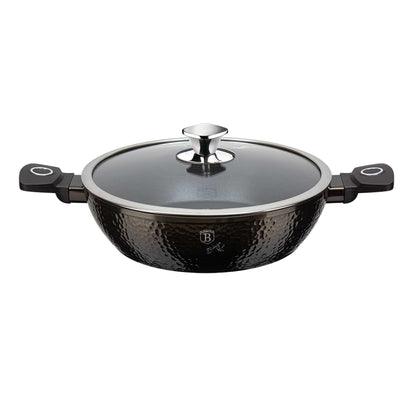 Olla Poco Profunda Con Tapa De 24 Cm
