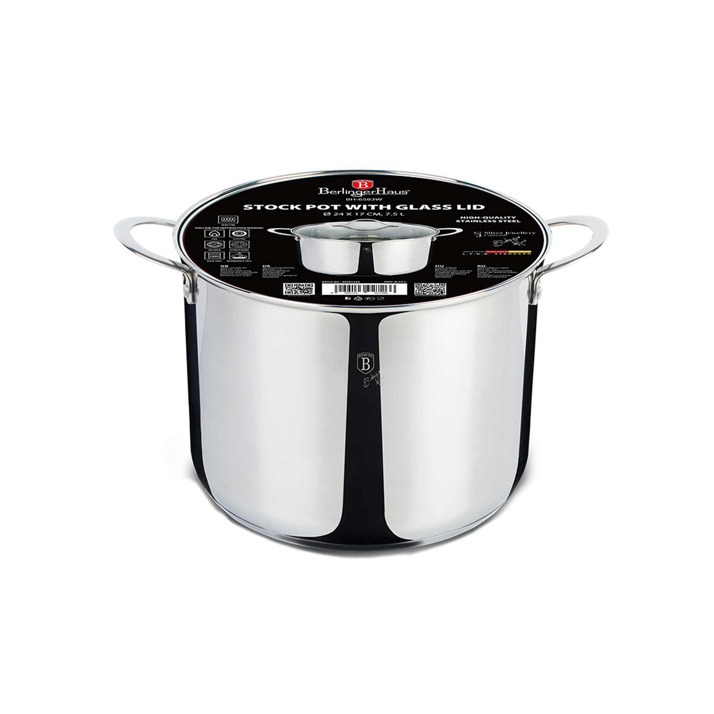 Olla Con Tapa De 24 Cm