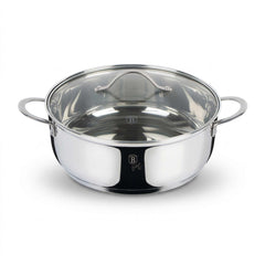 Olla Poco Profunda Con Tapa De 24 Cm