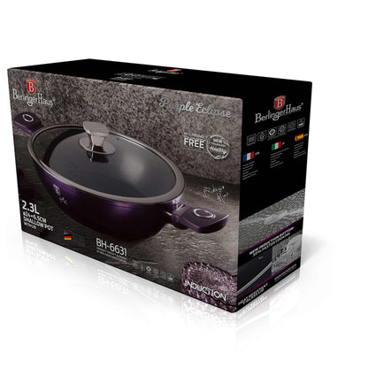 Olla Poco Profunda Con Tapa De 24 Cm