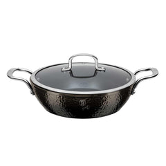 Olla Poco Profunda Con Tapa De 28 Cm