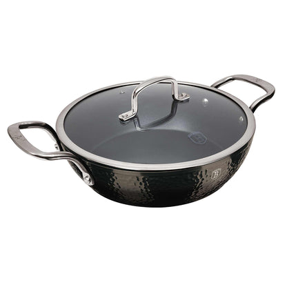 Olla Poco Profunda Con Tapa De 28 Cm