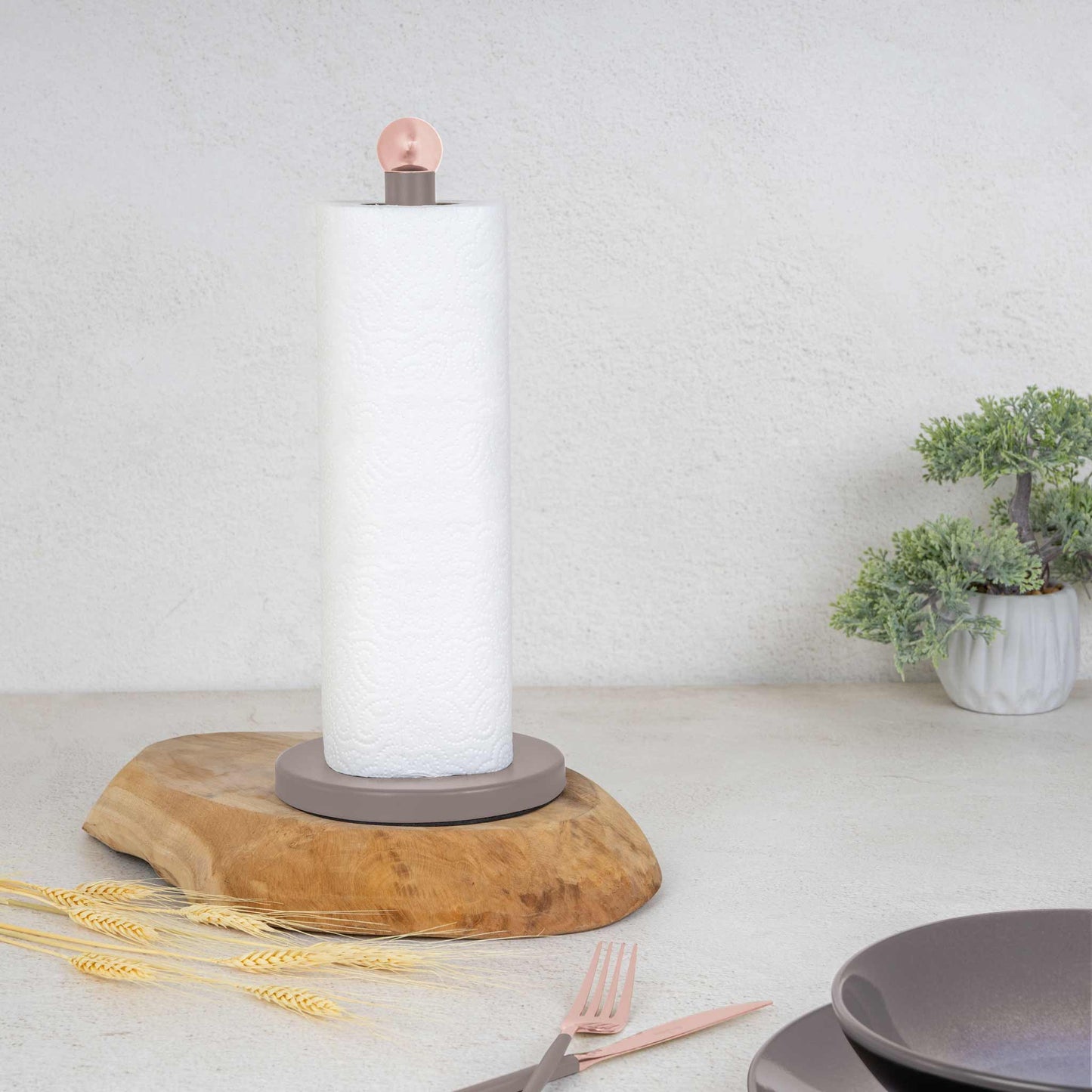 Soporte Para Rollos De Cocina