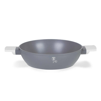 Olla Poco Profunda Con Tapa De 28 Cm