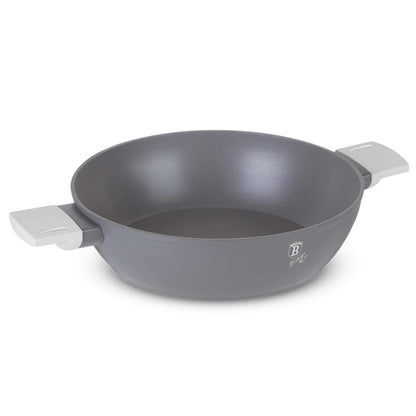Olla Poco Profunda Con Tapa De 28 Cm