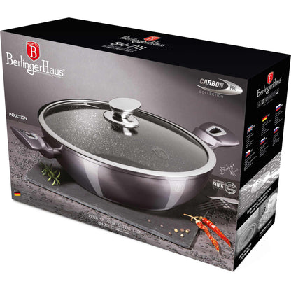 Wok Con Tapa De 30 Cm