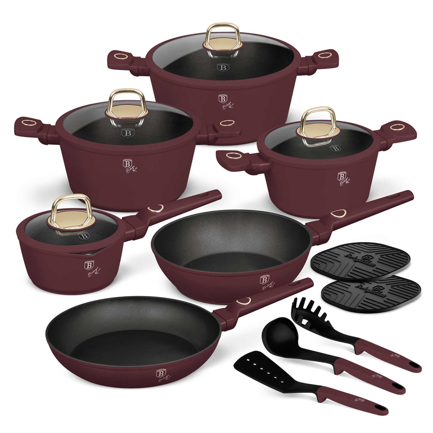 Set De Utensilios De Cocina De 15 Piezas