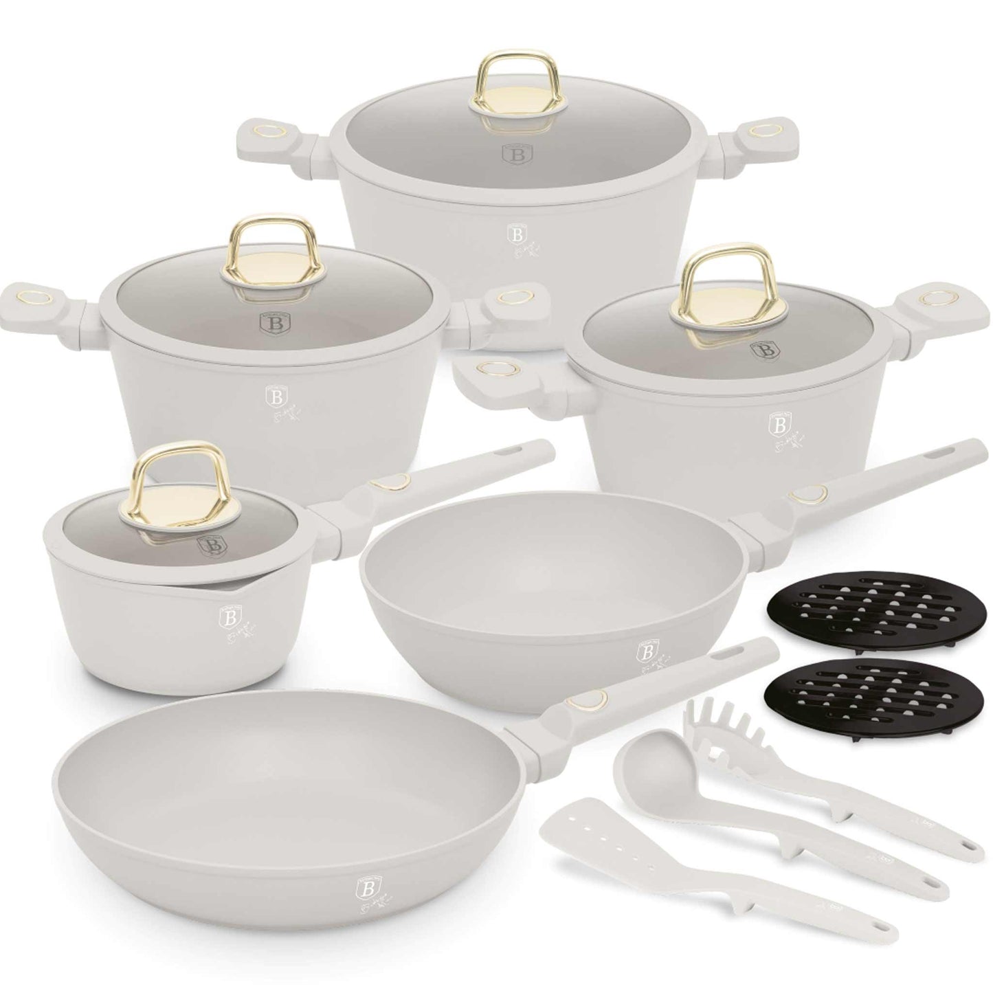 Set De Utensilios De Cocina De 15 Piezas
